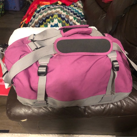 JanSport Duffle Bag Rare Carry On Travel Bag Made In USA Size 20”x13”x11” - Picture 2 of 10